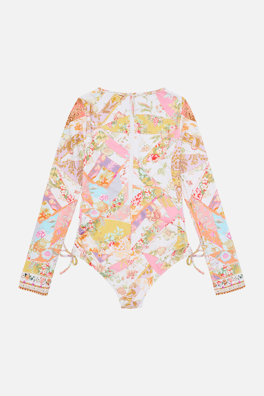 Milla by CAMILLA floral ruched side paddlesuit (12-14) in Sew Yesterday