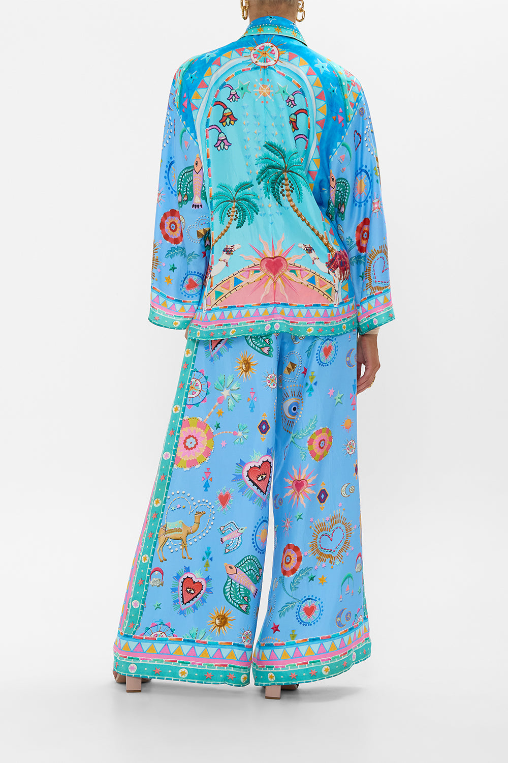 TUCK FRONT PANT A PAINTED VILLAGE