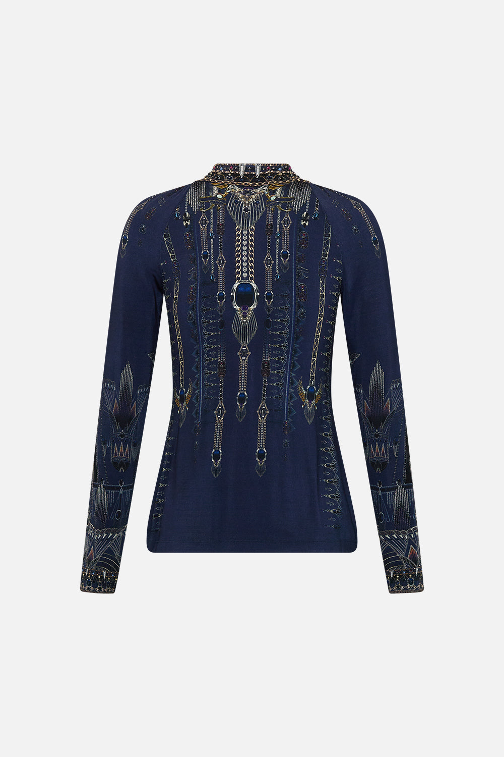 CUT OUT JERSEY TOP THE EGYPT EFFECT