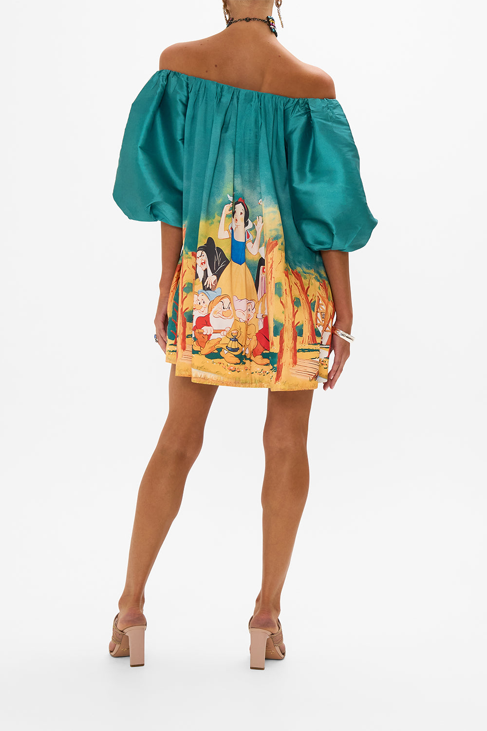 Disney CAMILLA one shoulder dress in Kindest One Of All print