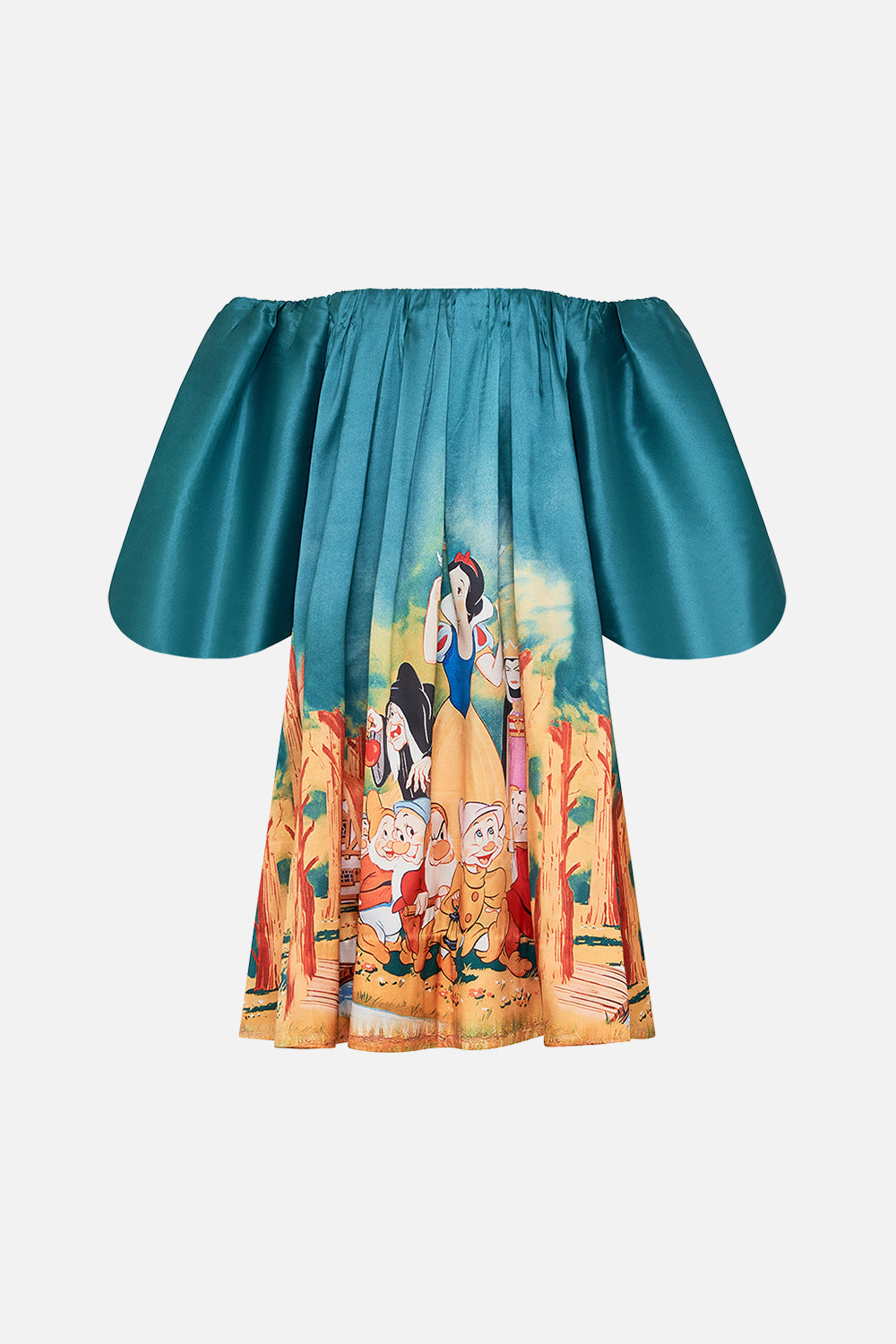 Disney CAMILLA one shoulder dress in Kindest One Of All print