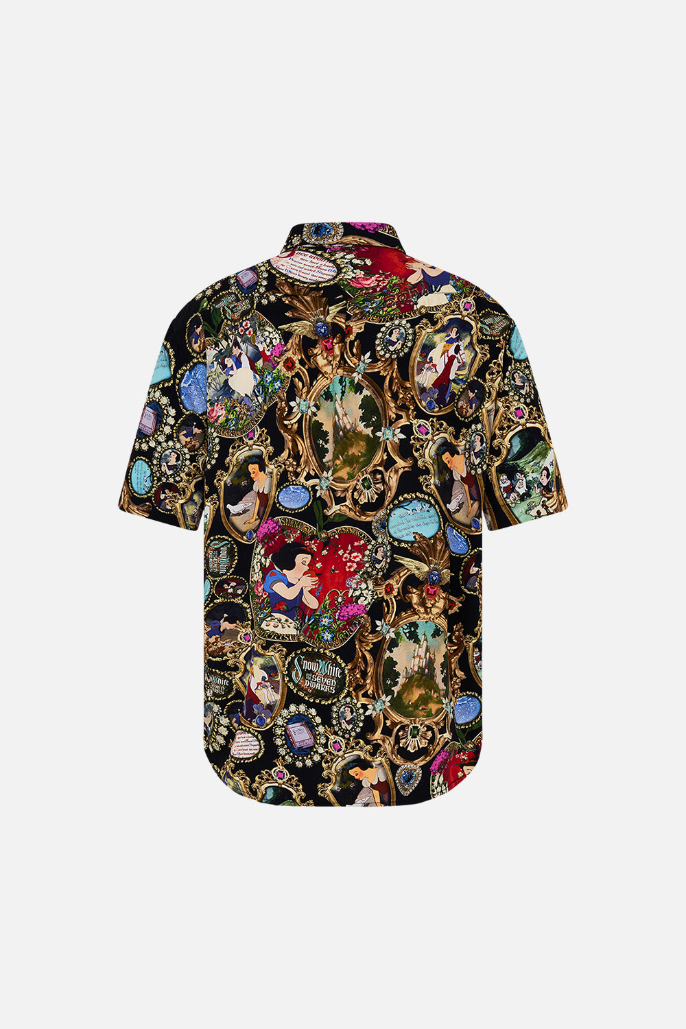 Disney CAMILLA silk shirt in Happuly Ever After print