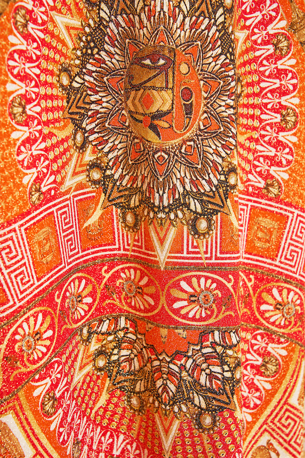 LAYERED LONG SARONG WITH FRONT TIE THE OBELISK GATE