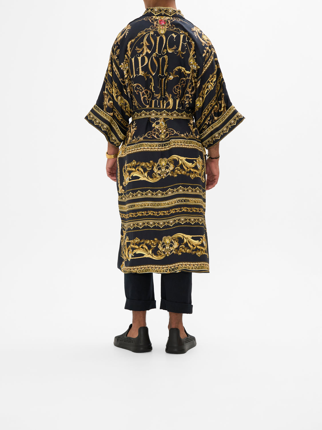 LONG LINE REVERSIBLE ROBE HAPPILY EVER AFTER