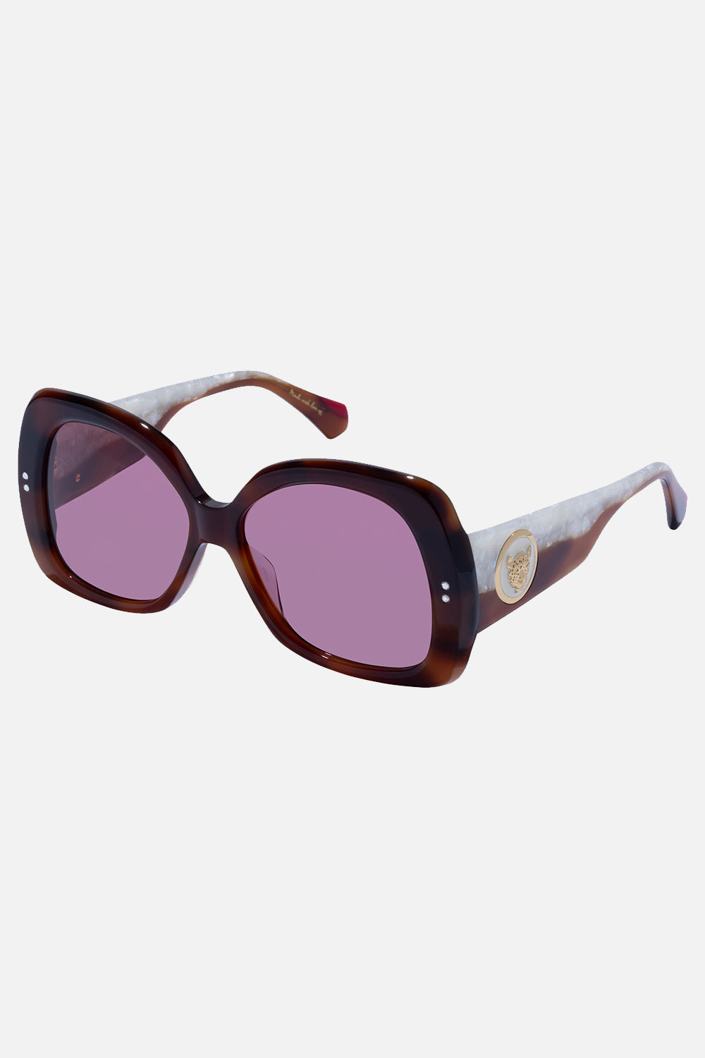 CAMILLA designer sunglasses in Late Checkout ivory