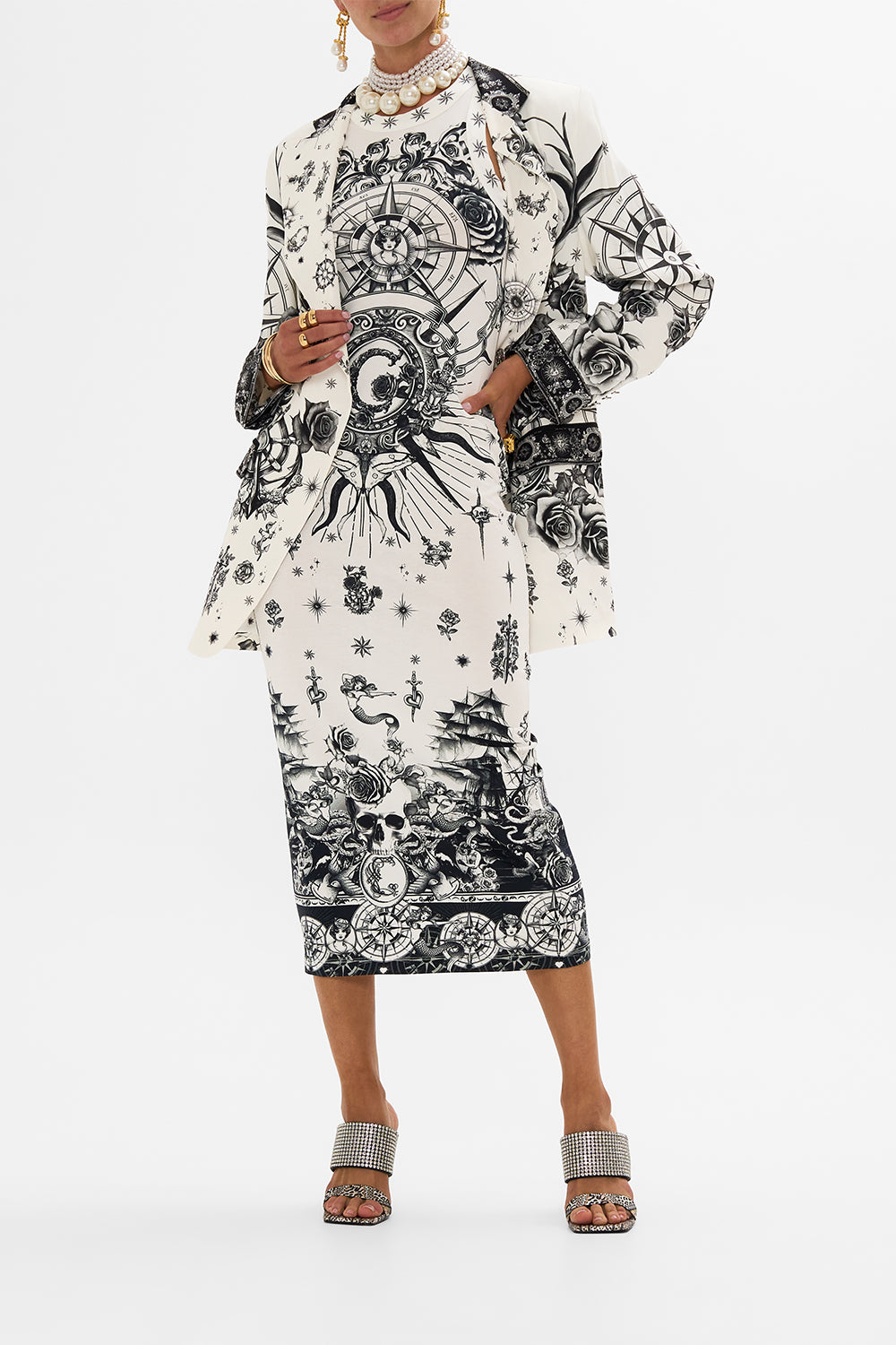 JERSEY TANK DRESS TALES OF TATTOO