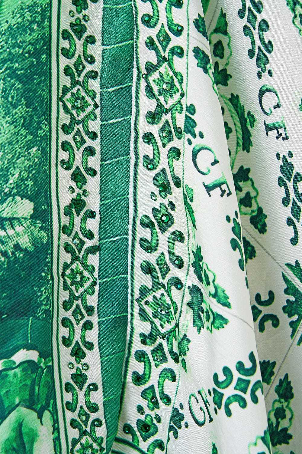 KNOTTED SCARF TOP CORRIDOR OF CALM