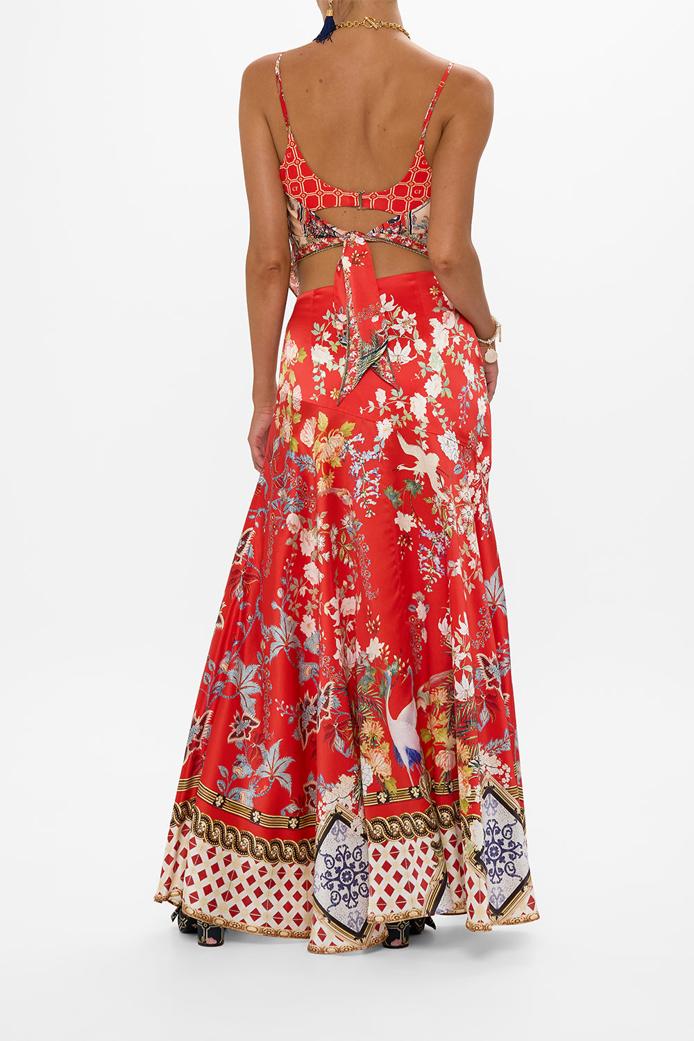 TIE BACK CAMI LISBOA LUXE