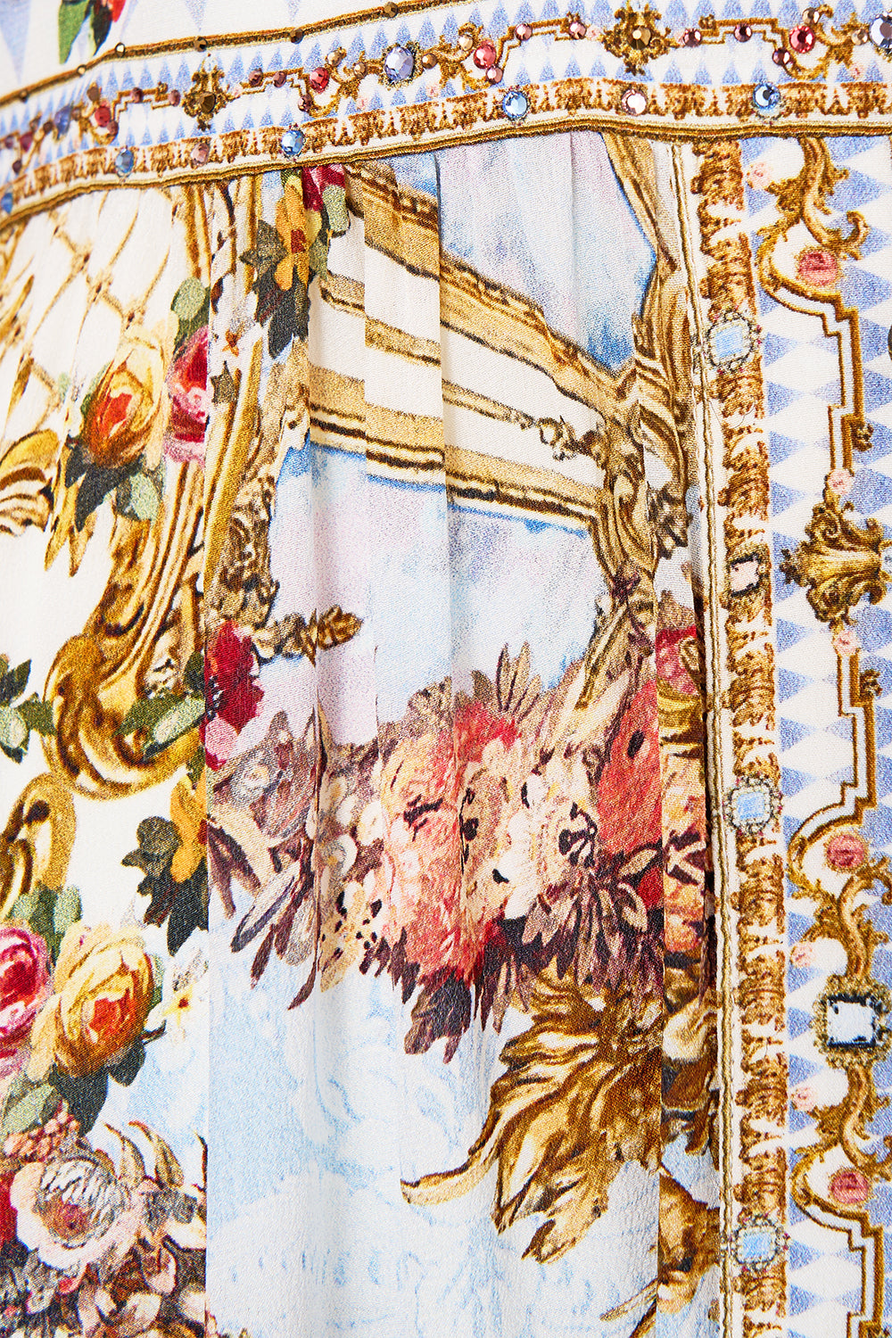 KIMONO SLEEVE DRESS WITH SHIRRING DETAIL THRONE GAMES