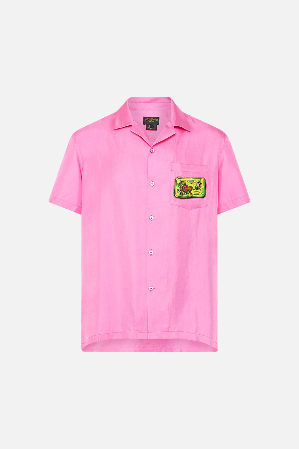 SHORT SLEEVE CAMP COLLARED SHIRT SALTY SPLENDOUR
