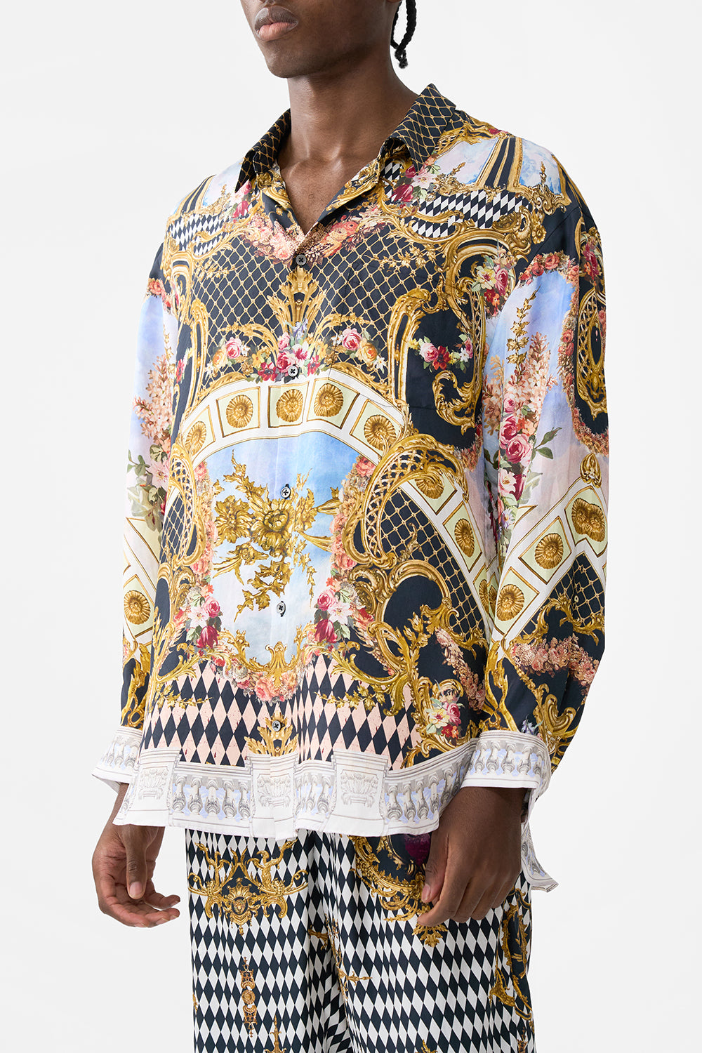 OVERSIZED SHIRT MONARCHY MANIA