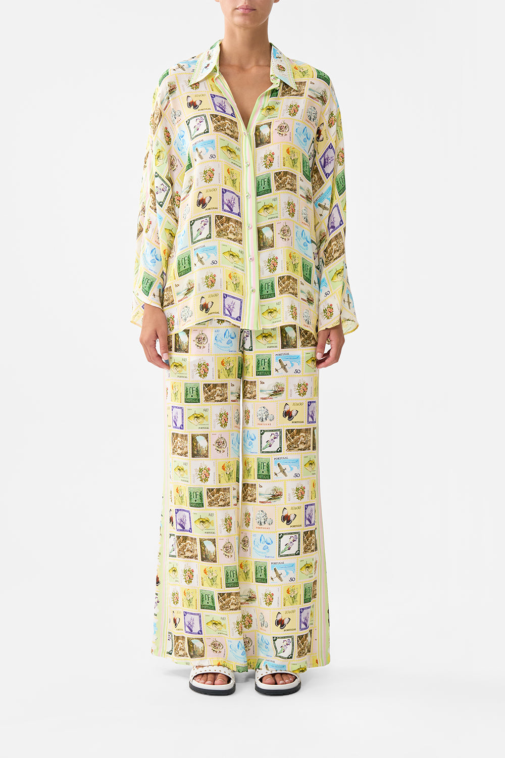 WIDE SLEEVE BLOUSE WITH LOVE FROM LISBON