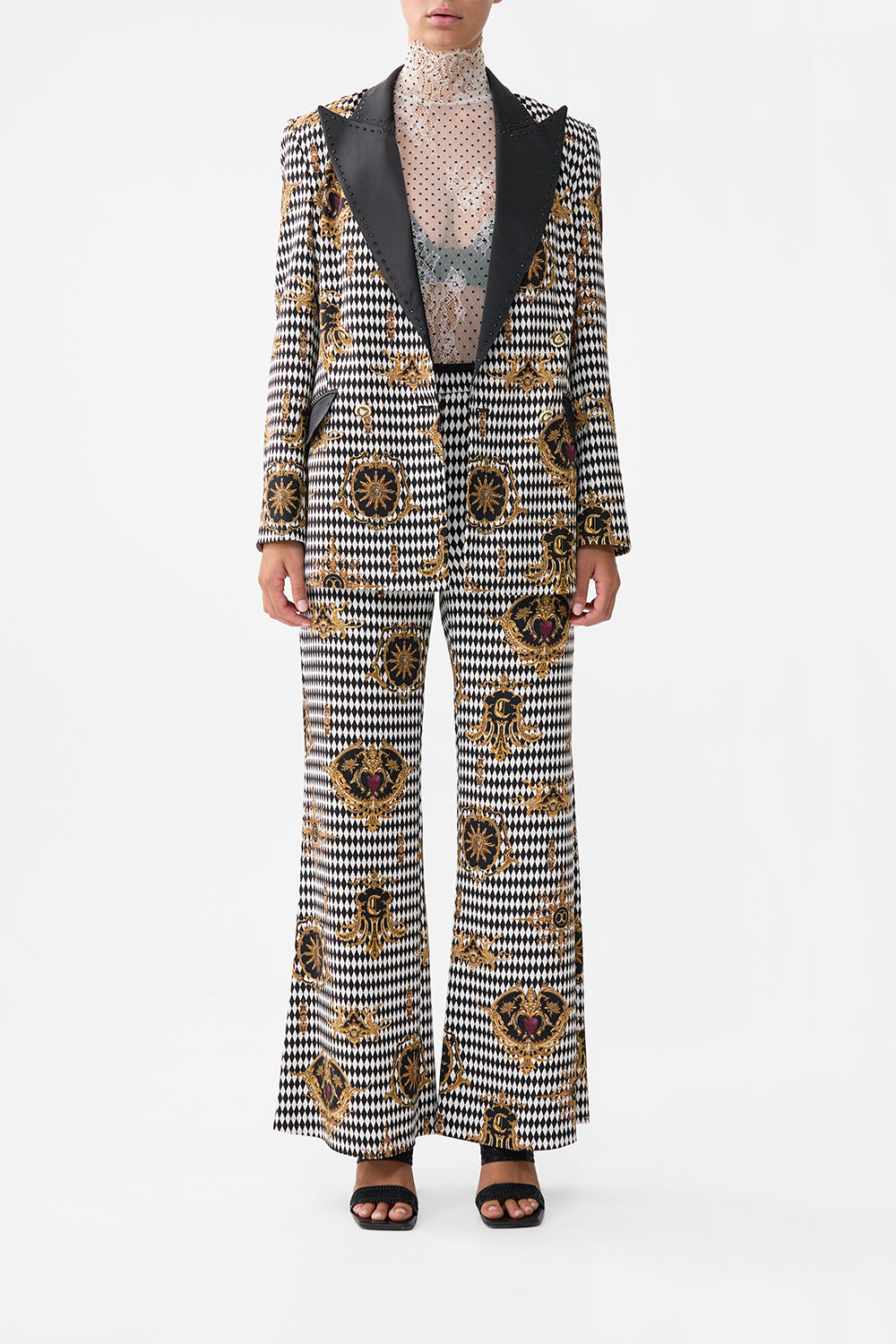 FLARED PANT WITH POCKETS MONARCHY MANIA