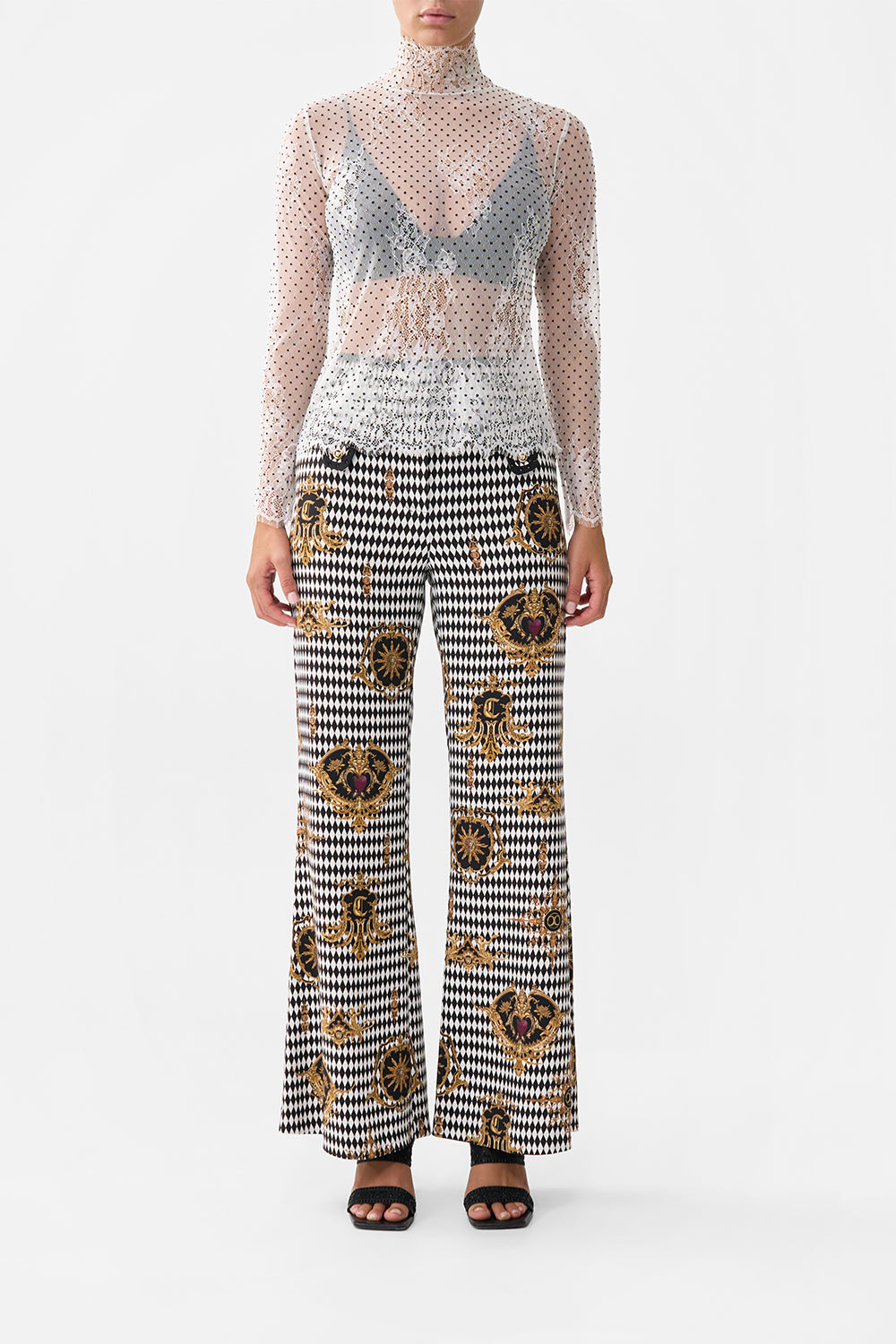 FLARED PANT WITH POCKETS MONARCHY MANIA