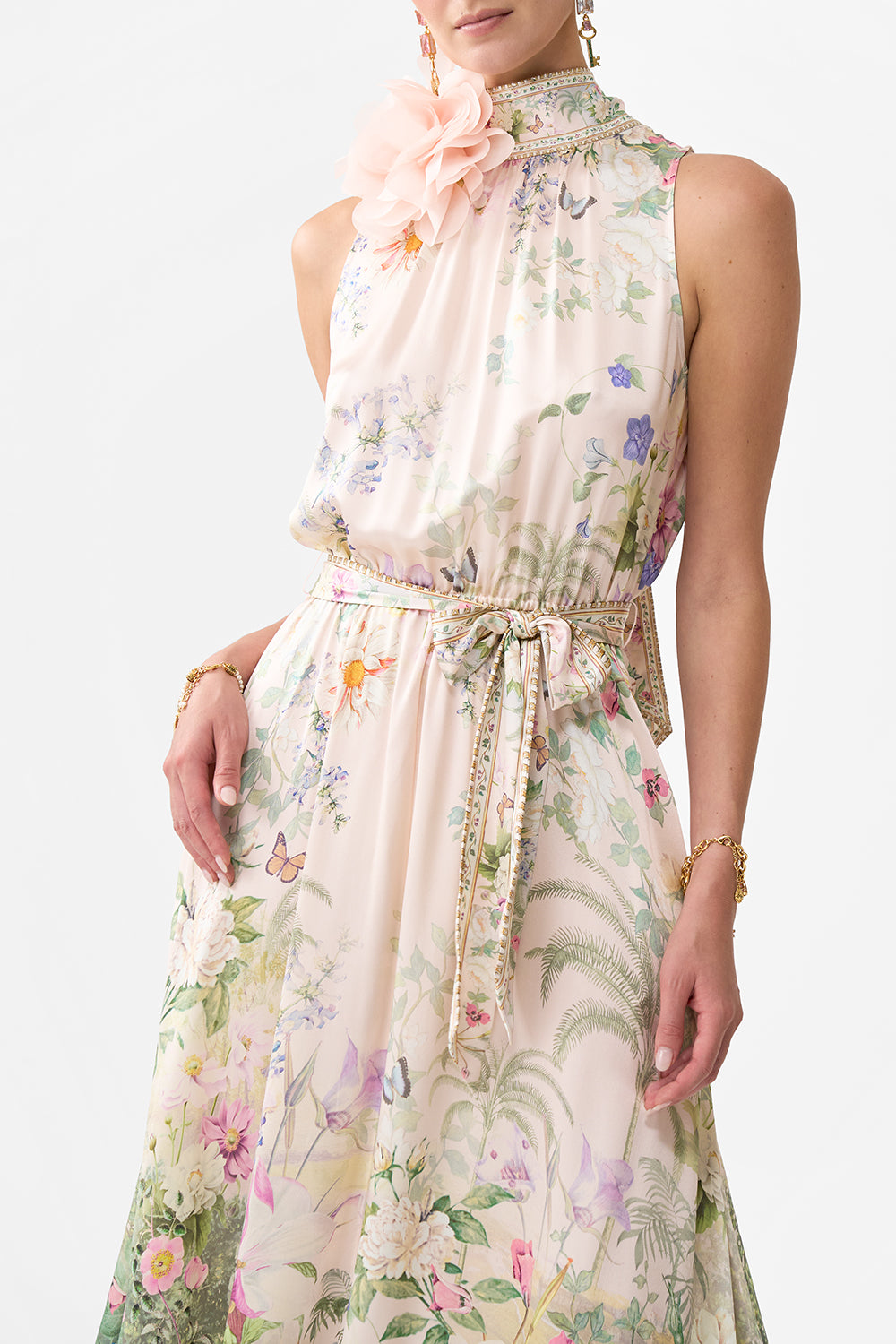 NECKTIE DRESS WITH ELASTICATED WAIST PALACIO PLAYGROUND