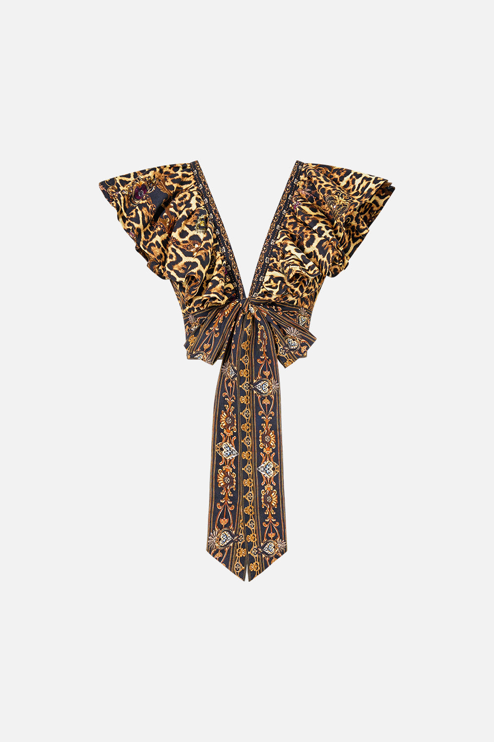 RUFFLE WRAP TOP SAINTS AND SISTERS