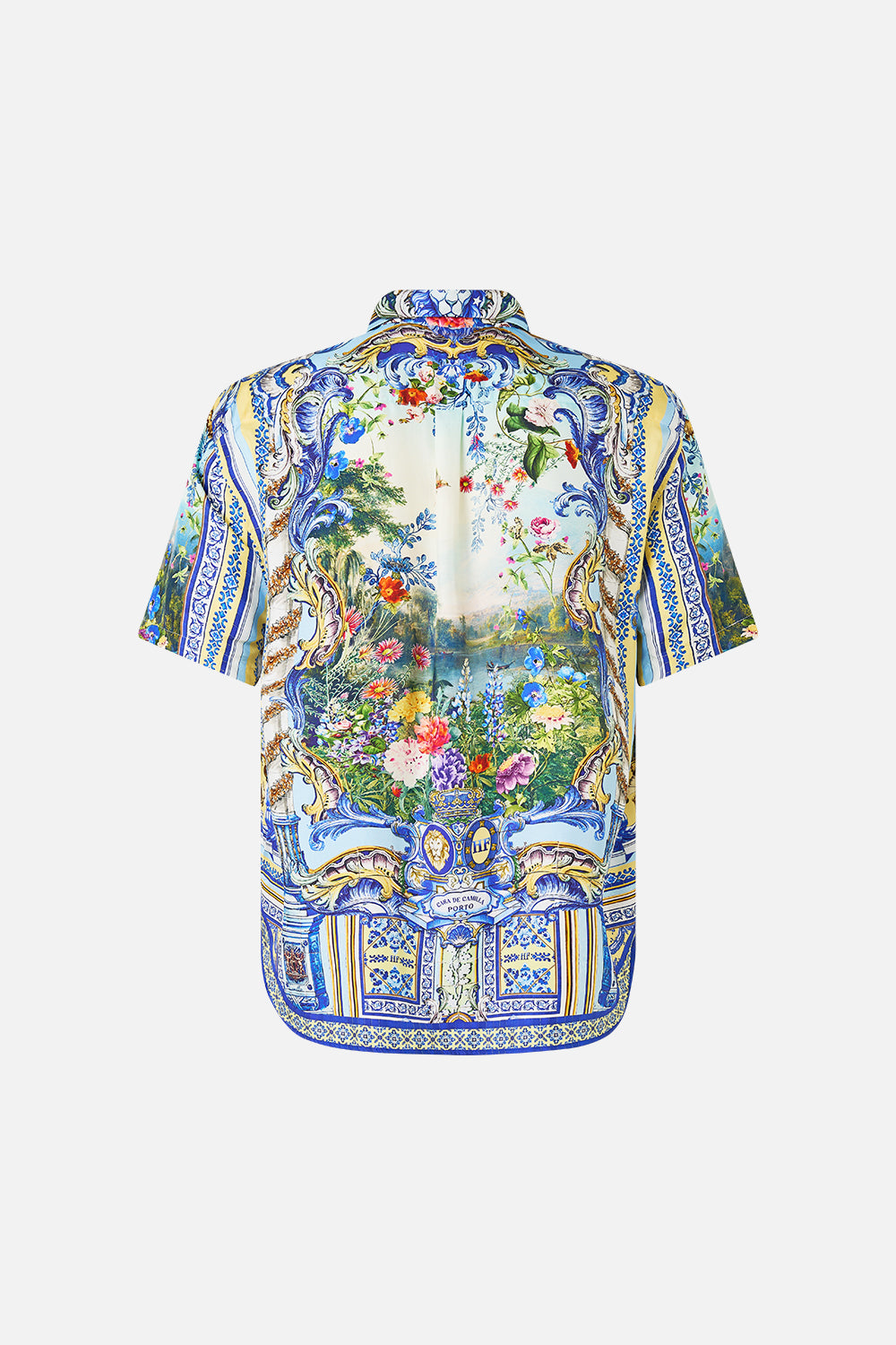 OVERSIZED BUTTON THROUGH SHORT SLEEVE SHIRT WALL TO WALL WONDERS