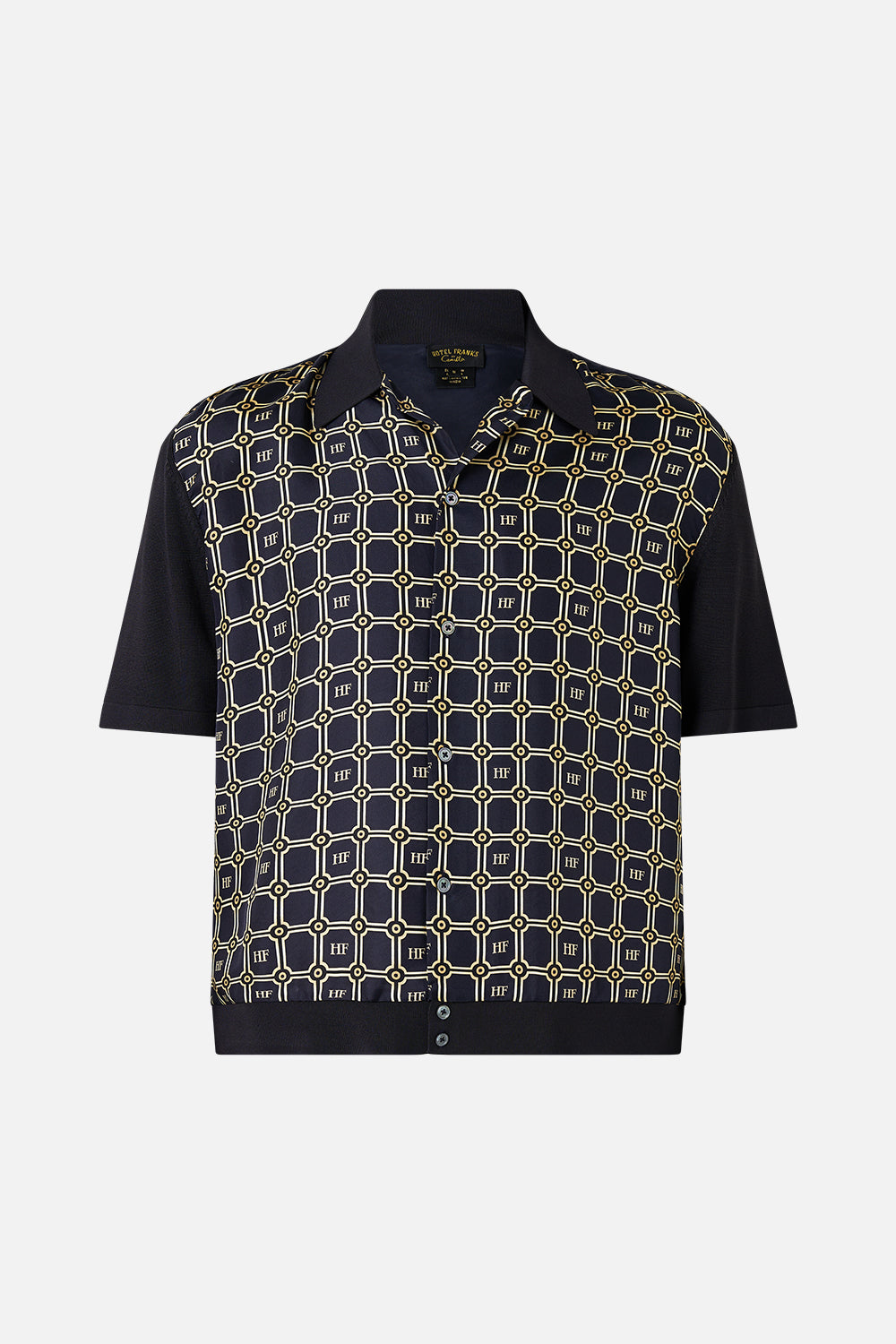 KNIT SLEEVE SILK SHIRT PALACIO POETRY