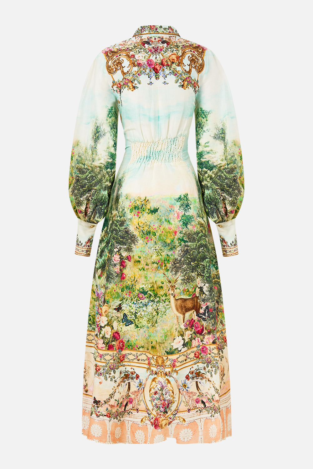 WAIST TIE SHIRT DRESS ARCHES OF AMOR