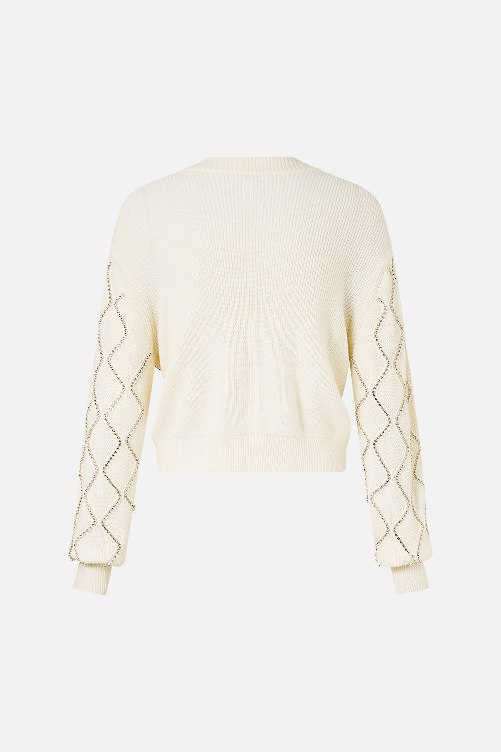 CROPPED KNIT CARDIGAN THE QUEENS QUARTERS