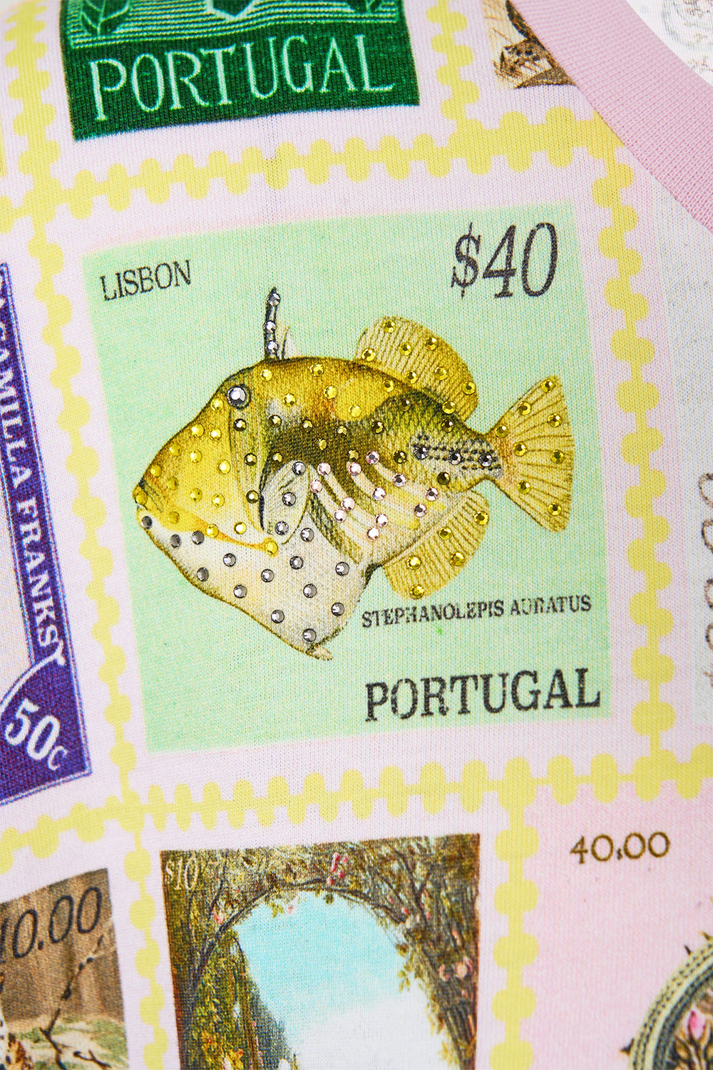 CLASSIC TEE - MULTI WITH LOVE FROM LISBON