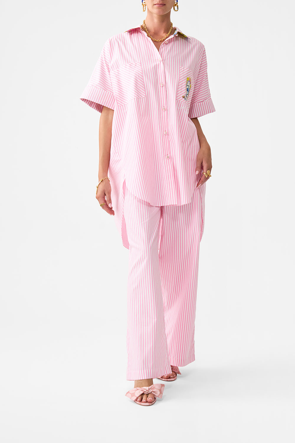 OVERSIZED POCKET TUNIC SALTY SPLENDOUR