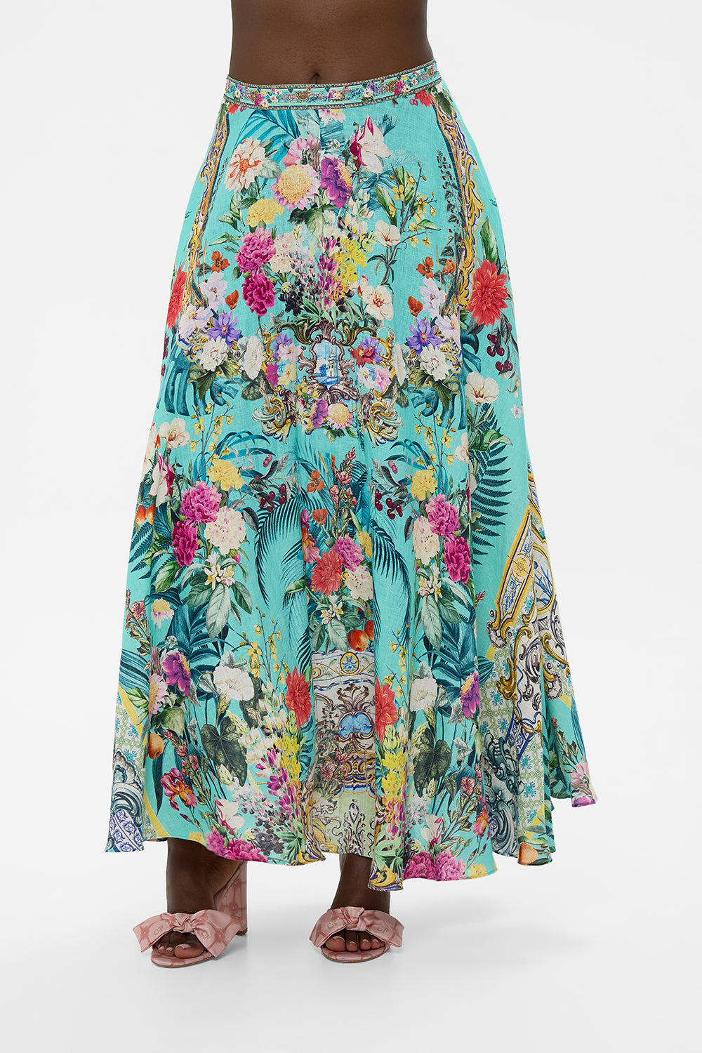 MAXI CIRCLE SKIRT GARDENS OF QUELUZ