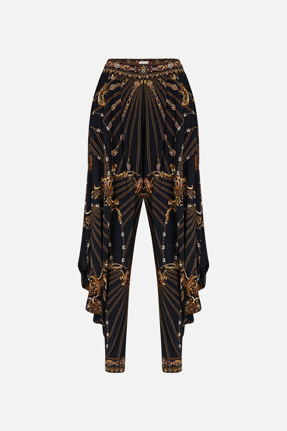 JERSEY DRAPE PANT WITH POCKET BAROQUE AROUND THE CLOCK