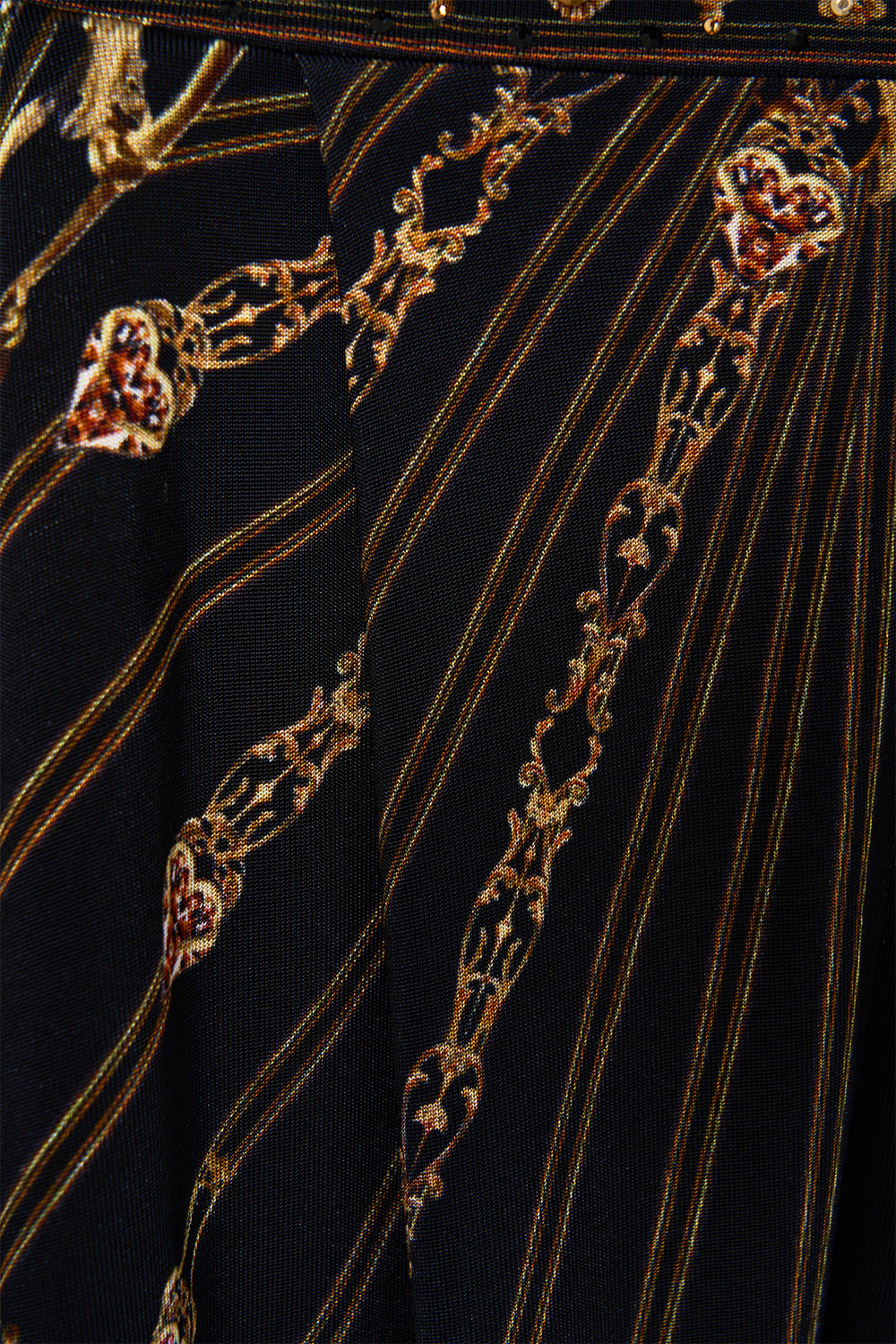 JERSEY DRAPE PANT WITH POCKET BAROQUE AROUND THE CLOCK