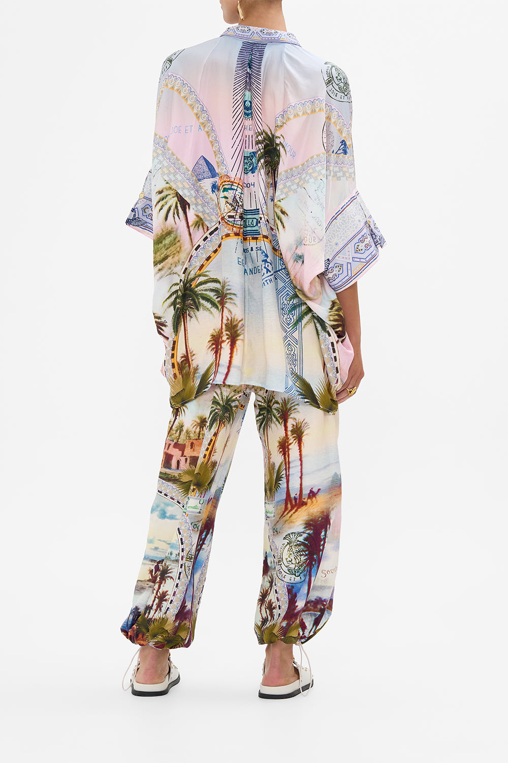 CAMILLAi batwing shirt in Call Me in Cairo print