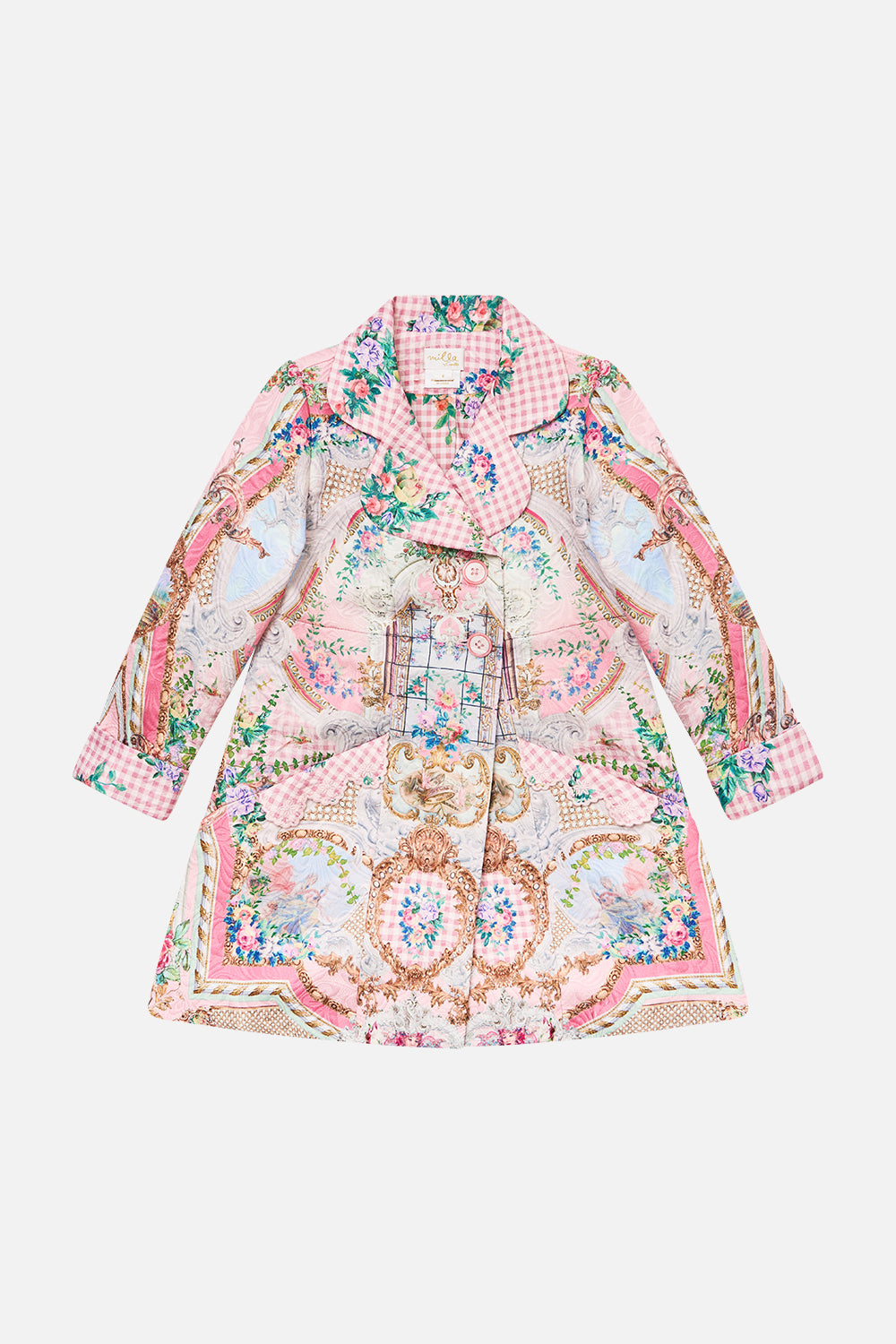 CAMILLA Kids Coat 4-10 in Lisbon Lullaby print