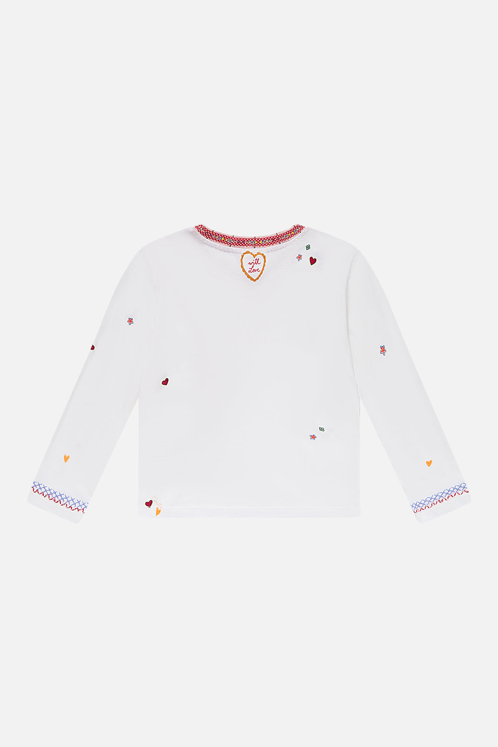 KIDS LONG SLEEVE TOP 12-14 FAITH, LUCK & JUSTICE