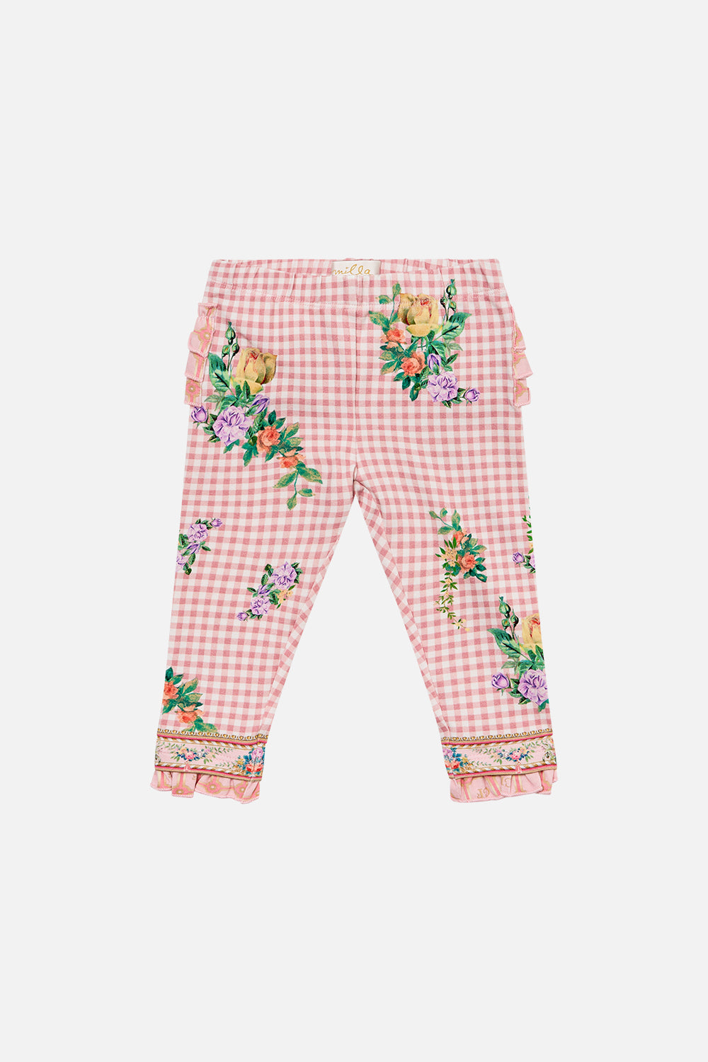 CAMILLA Babies Leggings With Frills in Lisbon Lullaby print