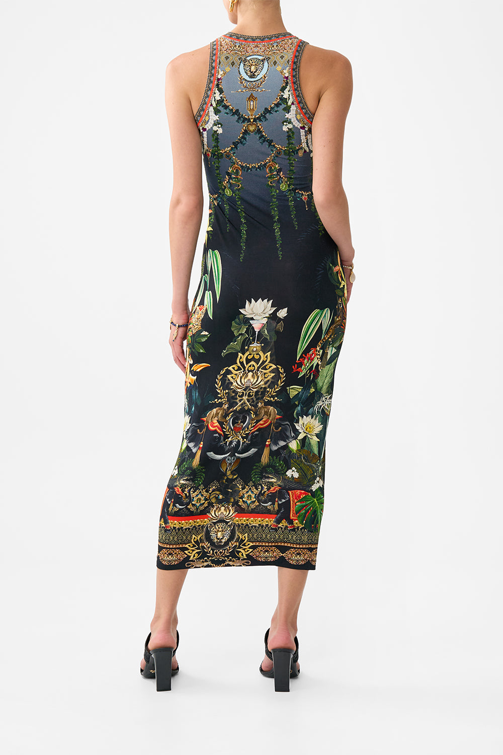 JERSEY TANK DRESS READY FOR MY WELCOME DRINK