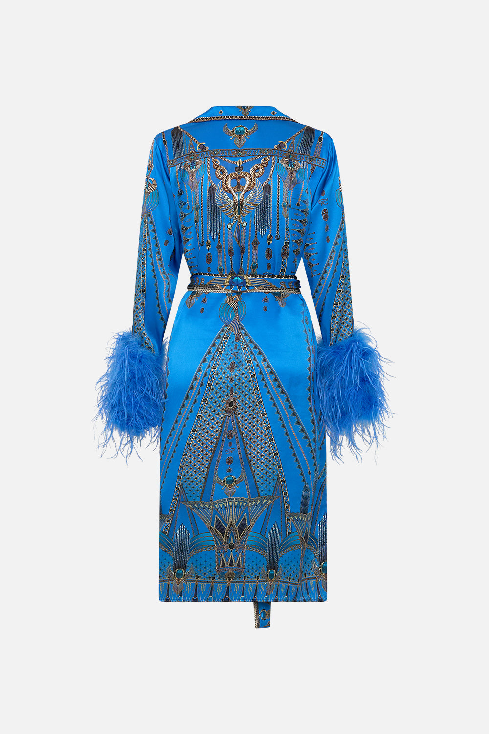 SPLIT CUFF SOFT COAT WITH FEATHERS ARCHIVAL REVIVAL