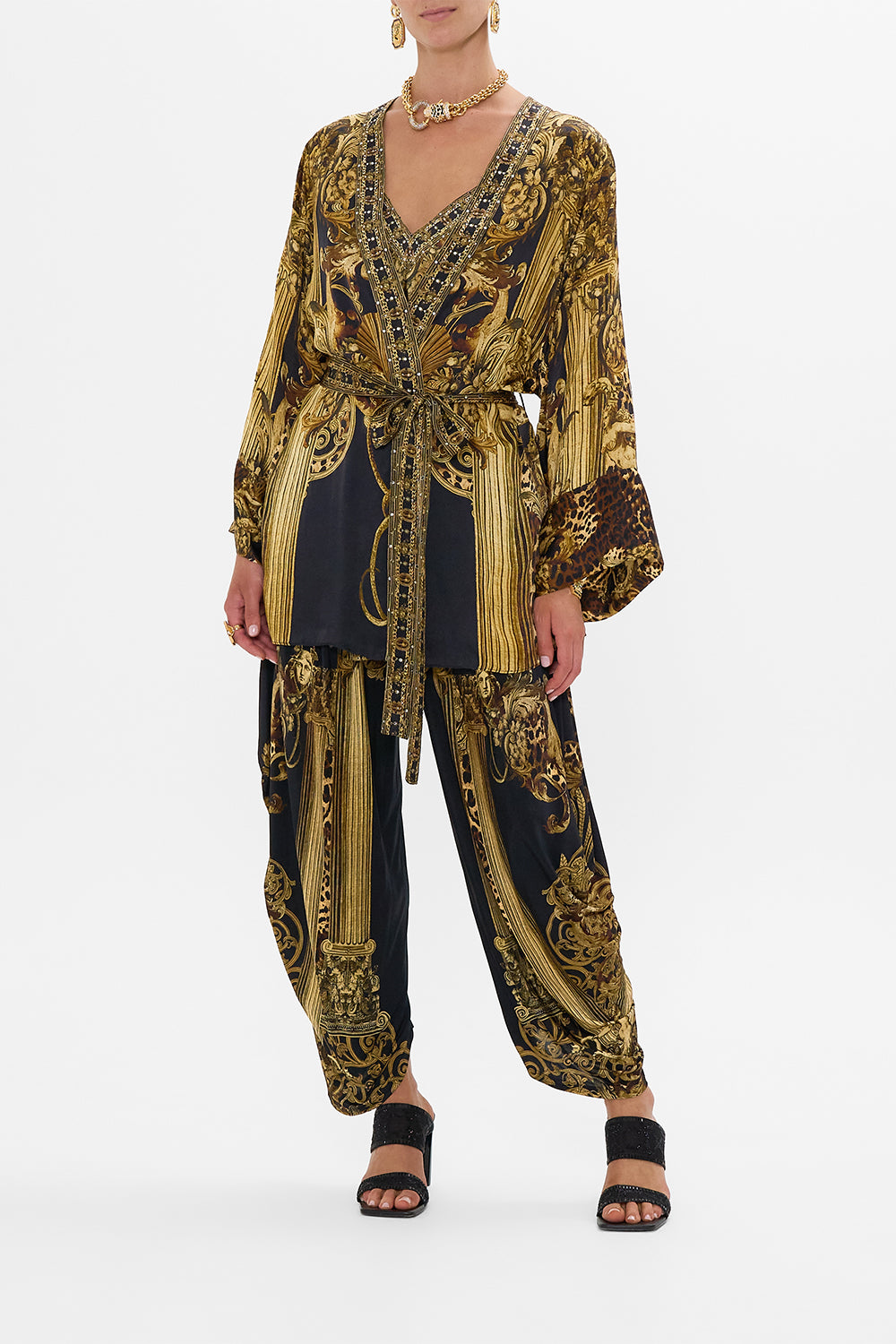 SHORT KIMONO WRAP ERA OF EMPIRES