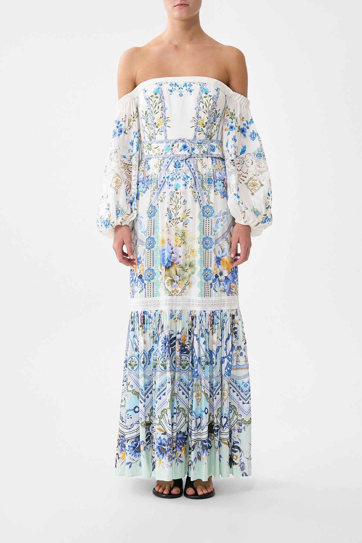 PUFF SLEEVE CORSET DRESS MY HOMESPUN HEART