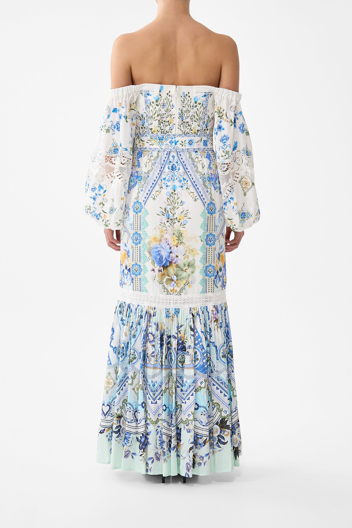 PUFF SLEEVE CORSET DRESS MY HOMESPUN HEART