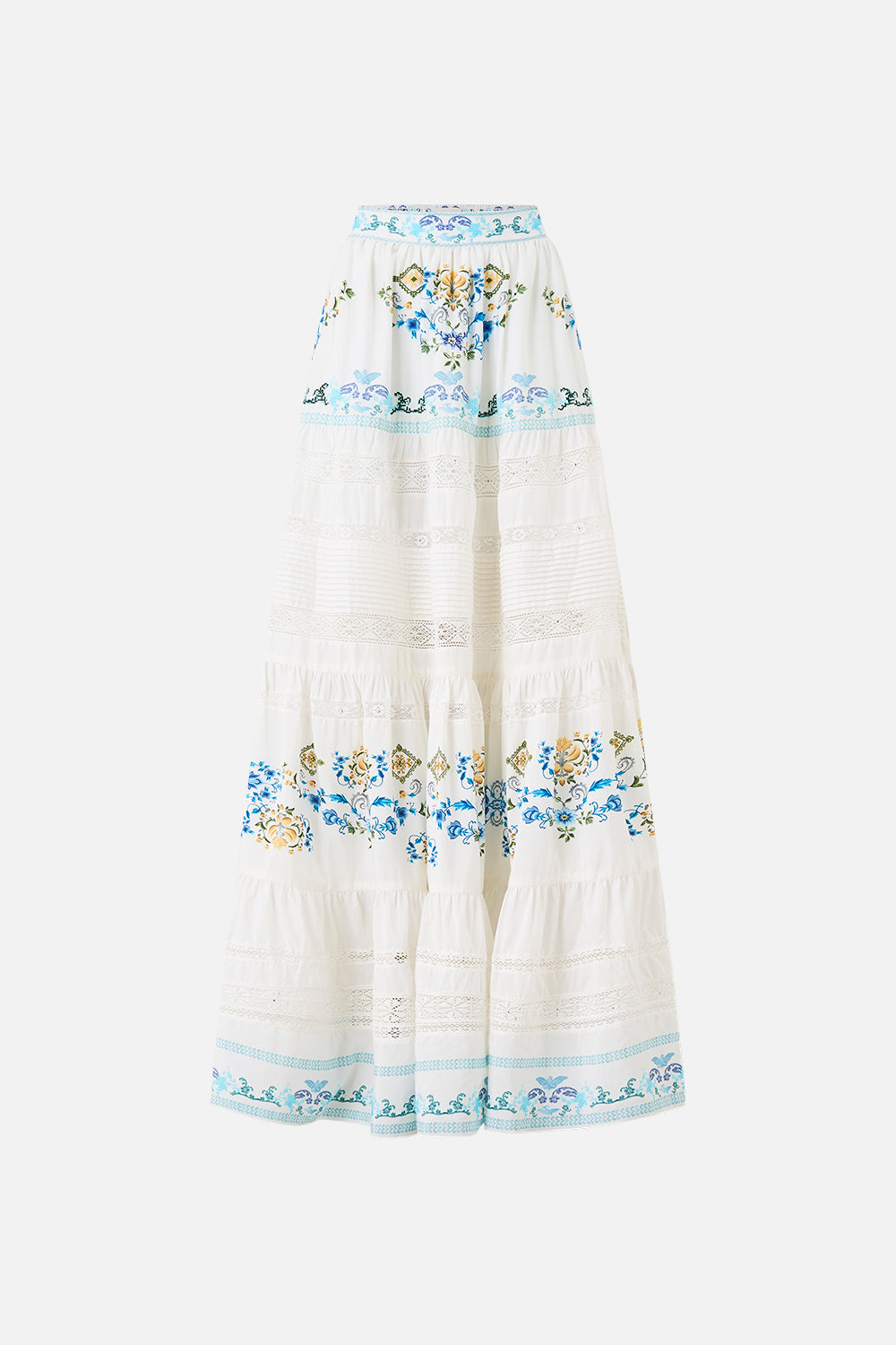 TIERED MAXI SKIRT MY HOMESPUN HEART