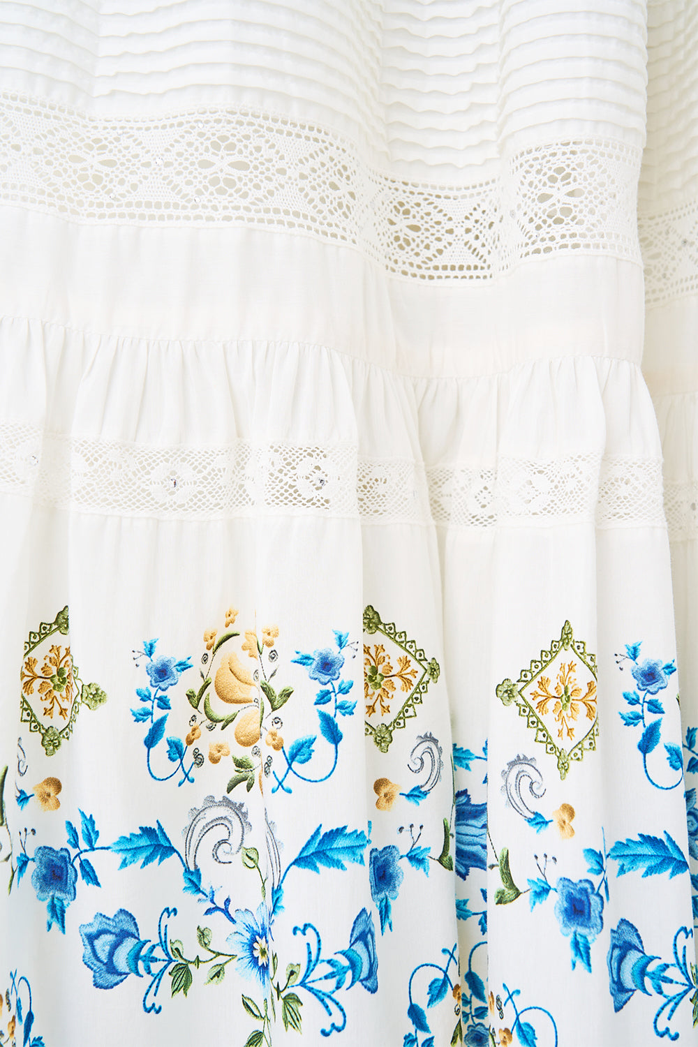 TIERED MAXI SKIRT MY HOMESPUN HEART