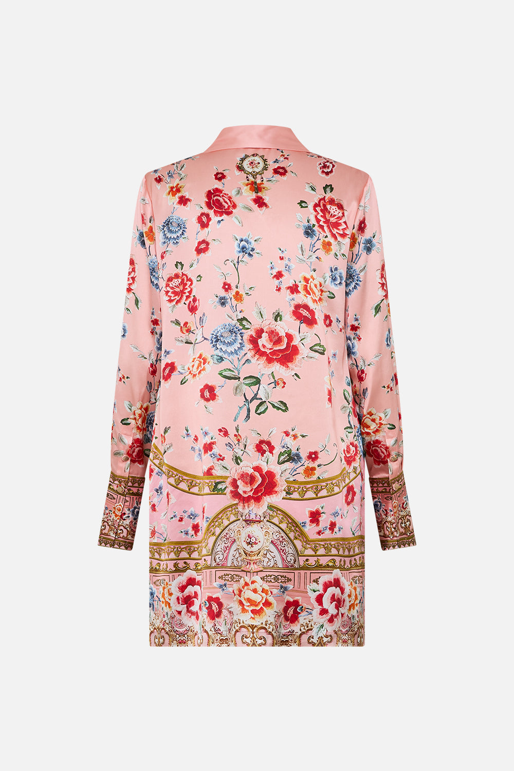 The CAMILLA Mini Shirt Dress in our Majestic Milla print.