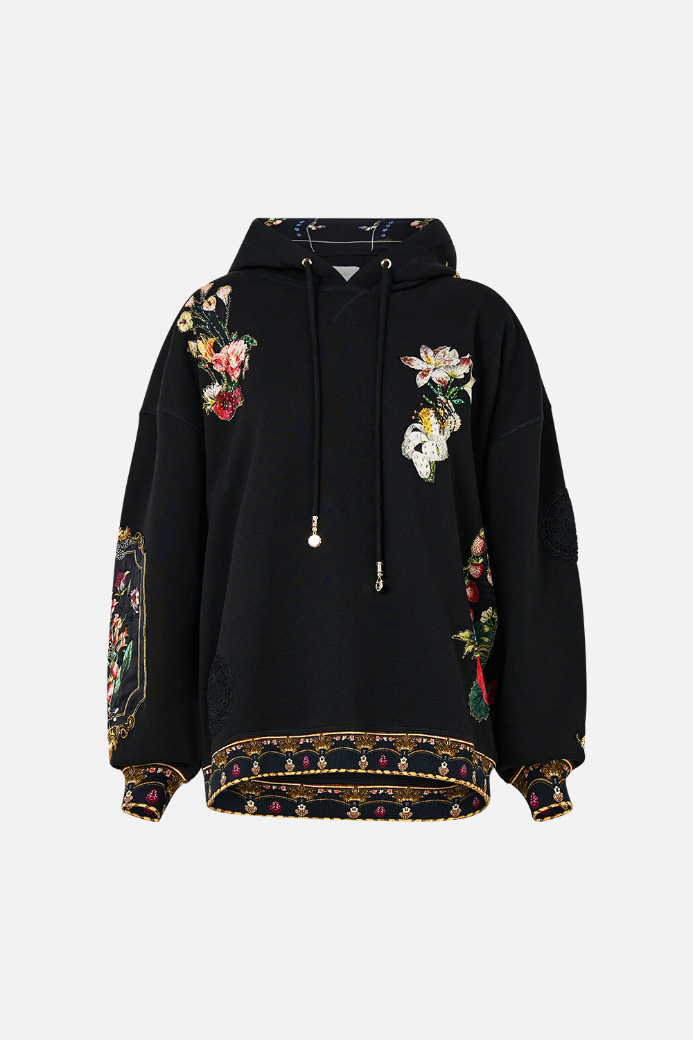 The CAMILLA Hoodie With Pockets in our Noble Endeavours print.