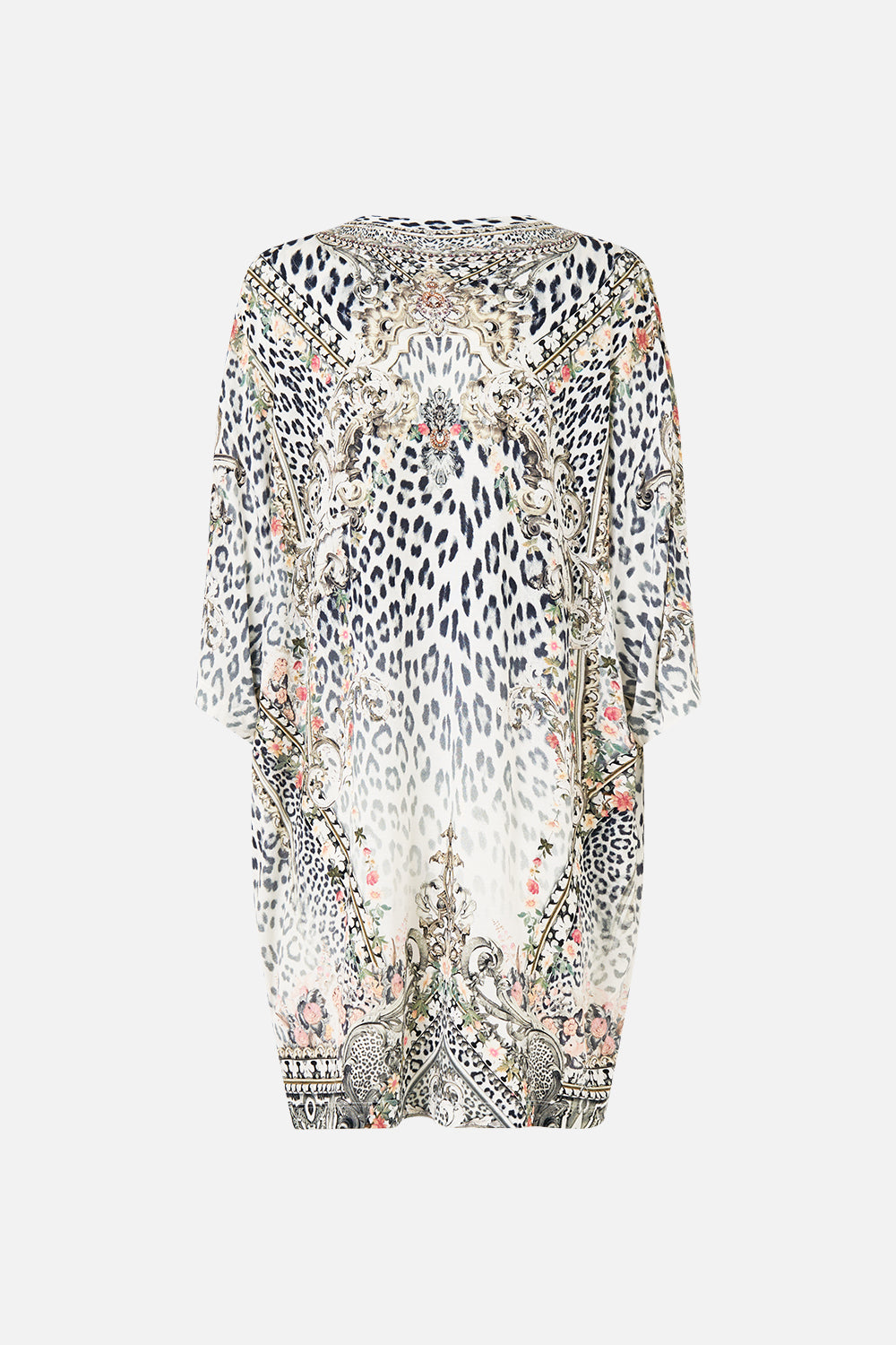 The CAMILLA Super Oversized Tee in our Marble Heaven print.