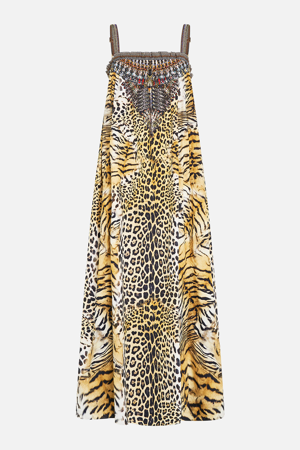 WIDE STRAP SUNDRESS JAGUAR