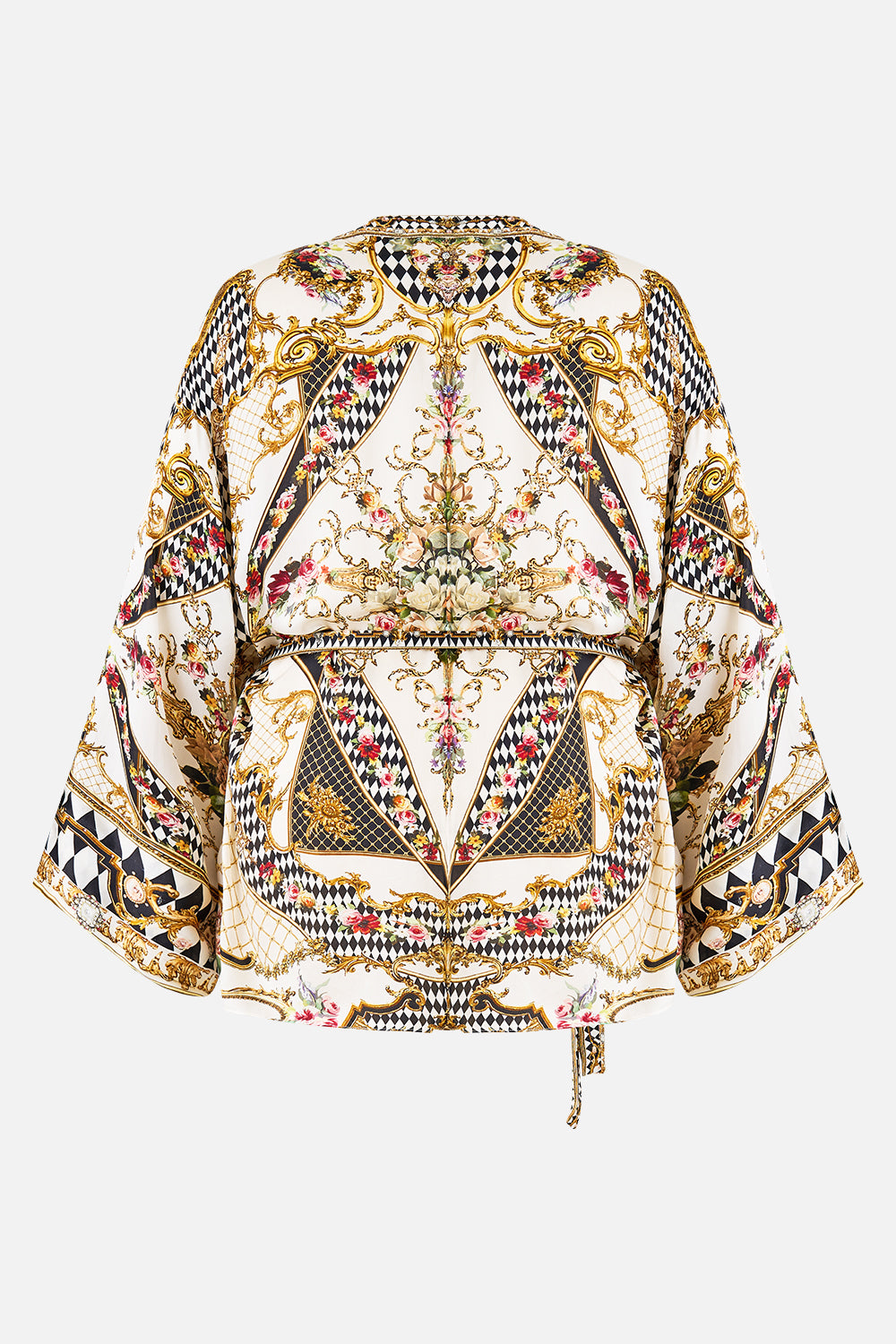 SHORT KIMONO WRAP ROCOCO GLOW