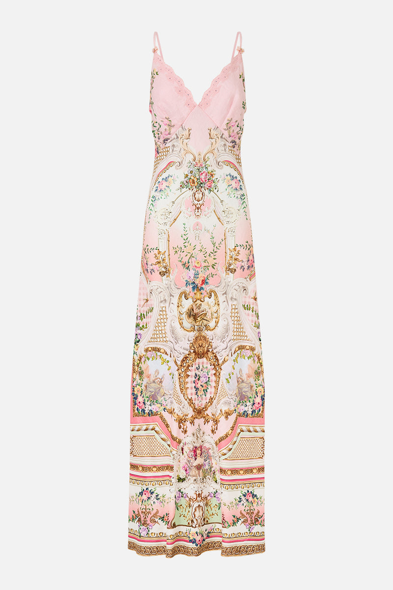 BUTTON THROUGH DRESS WITH EXTENDED WAISTBAND LISBON LULLABY