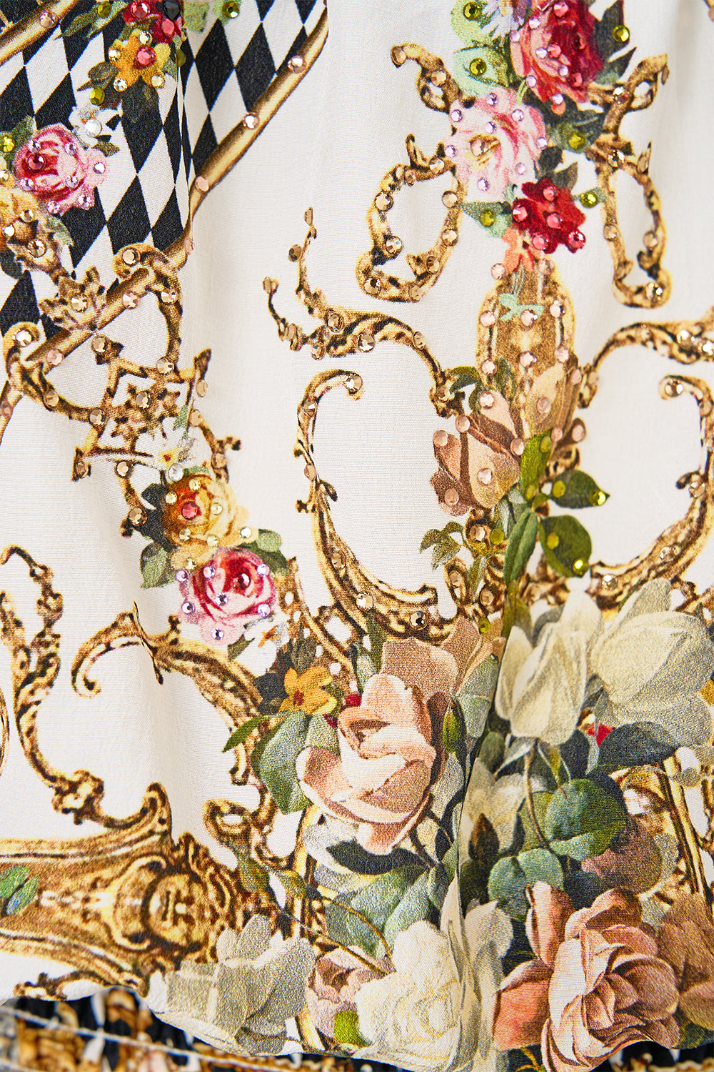 OFF SHOULDER SHORT DRESS ROCOCO GLOW