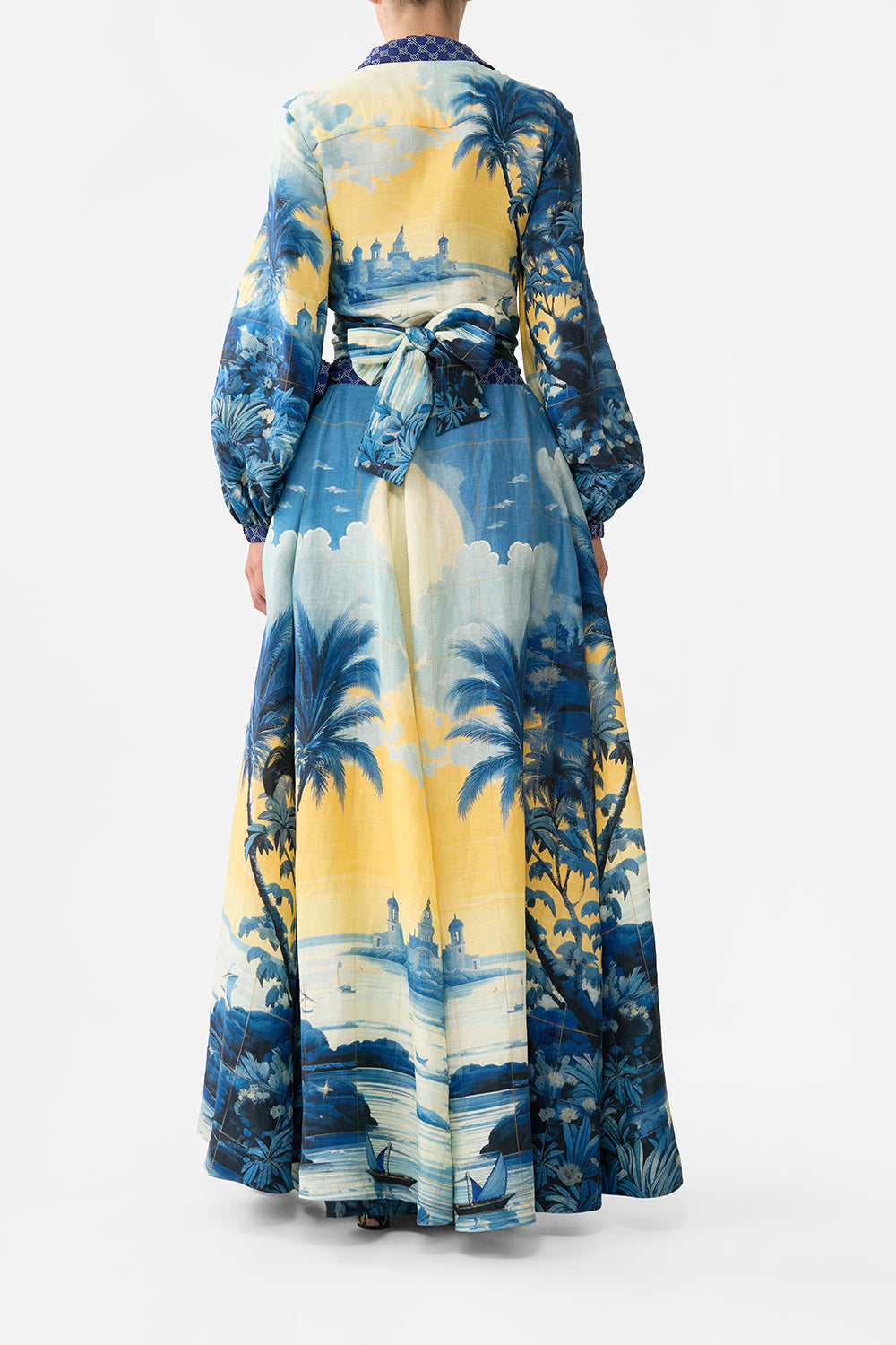 CROPPED WRAP SHIRT SONG OF SAINT ANTHONY