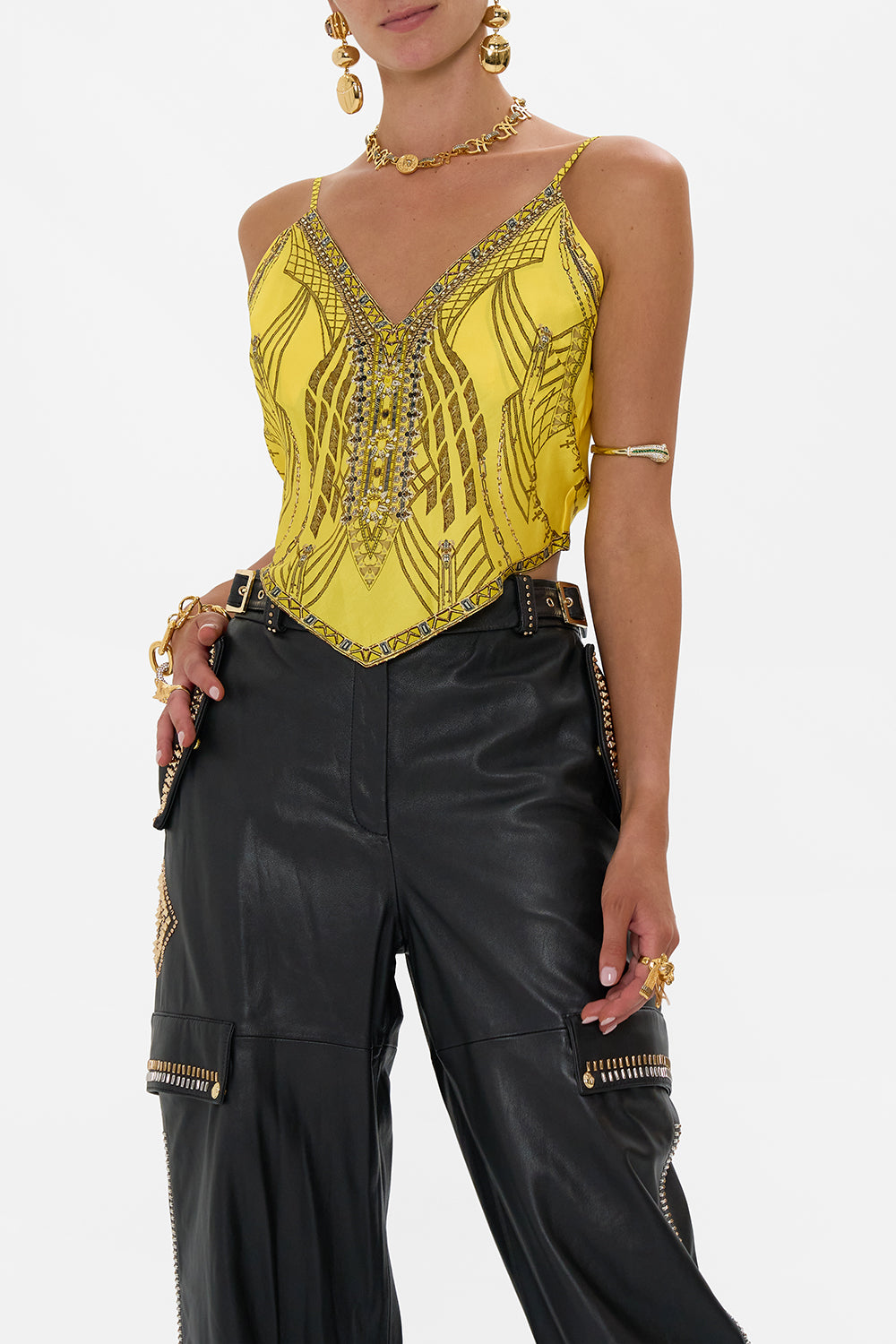 TIE BACK CAMI SHRINE OF SUNSHINE