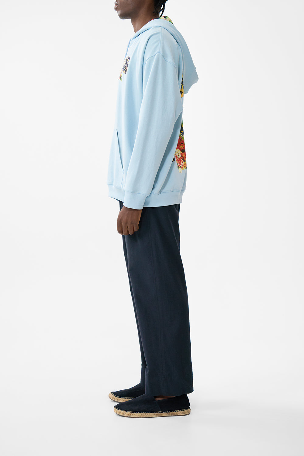 The CAMILLA Relaxed Fit Oversized Hoodie W Kanga Pocket in our Bathing Bombshell print.